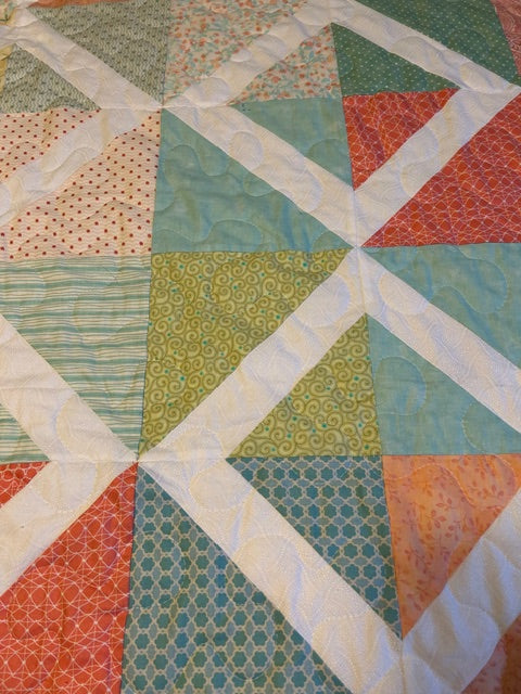 Lattice Style Handmade Quilt