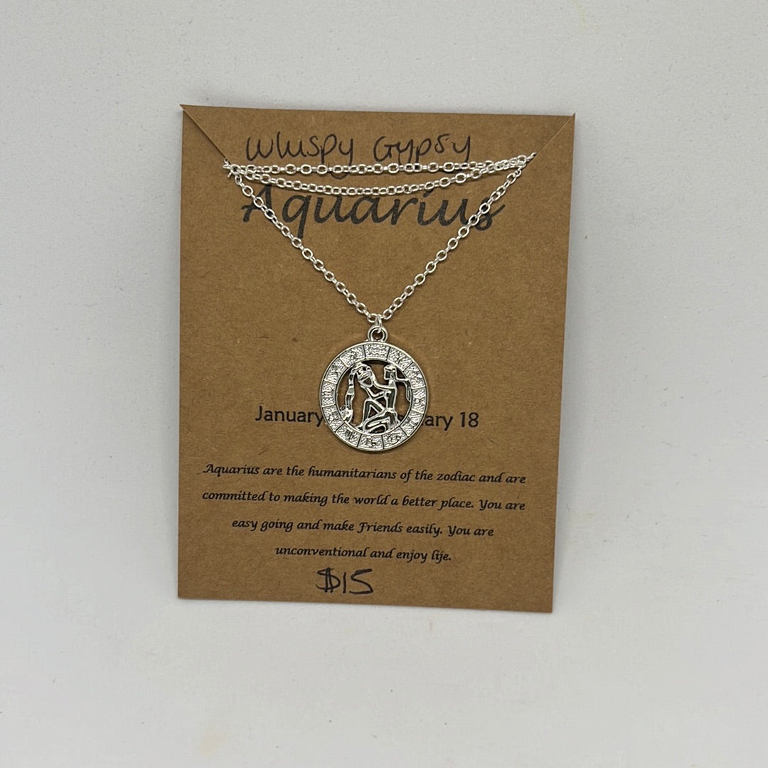 Zodiac Picture Necklace