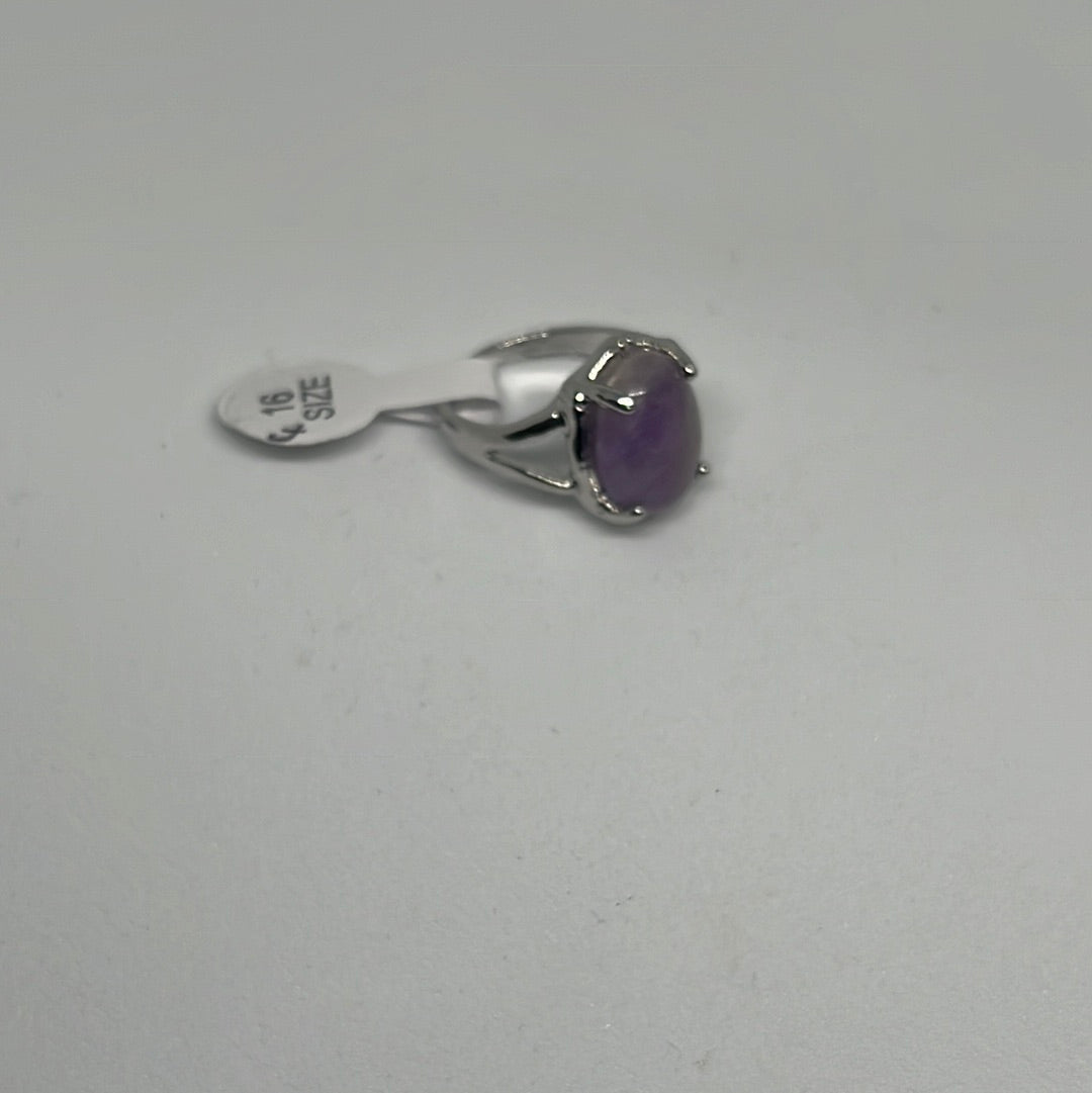 Silver Amethyst Rings