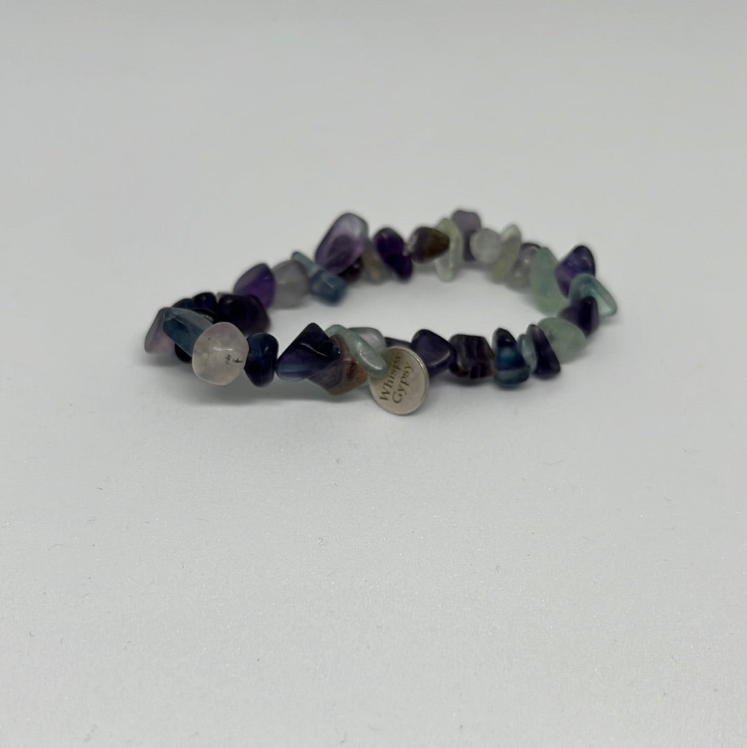 Fluorite Chip Bracelets