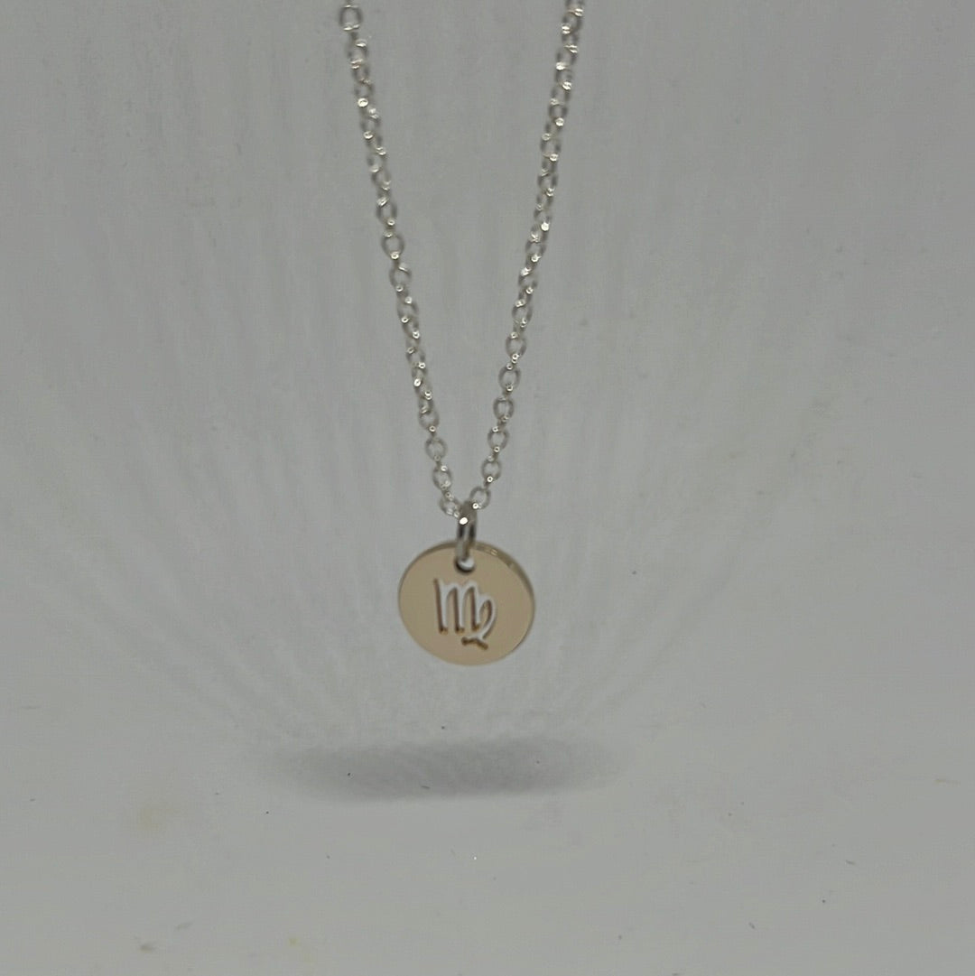 Zodiac Gold Symbol Necklace