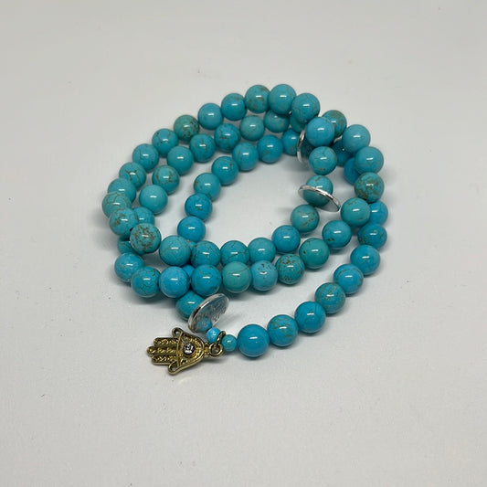 8mm Turquoise Bracelet