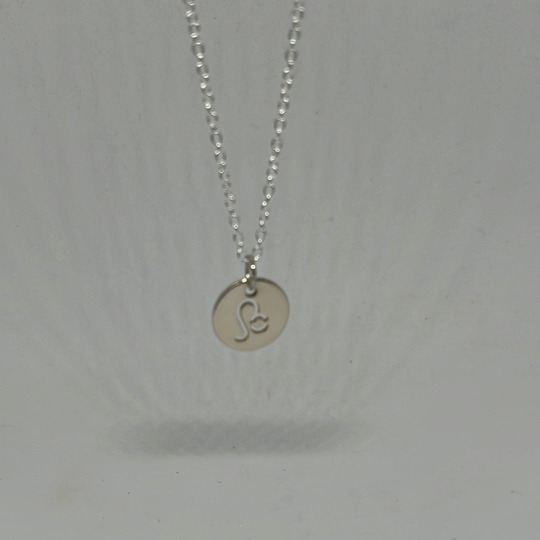 Zodiac Gold Symbol Necklace