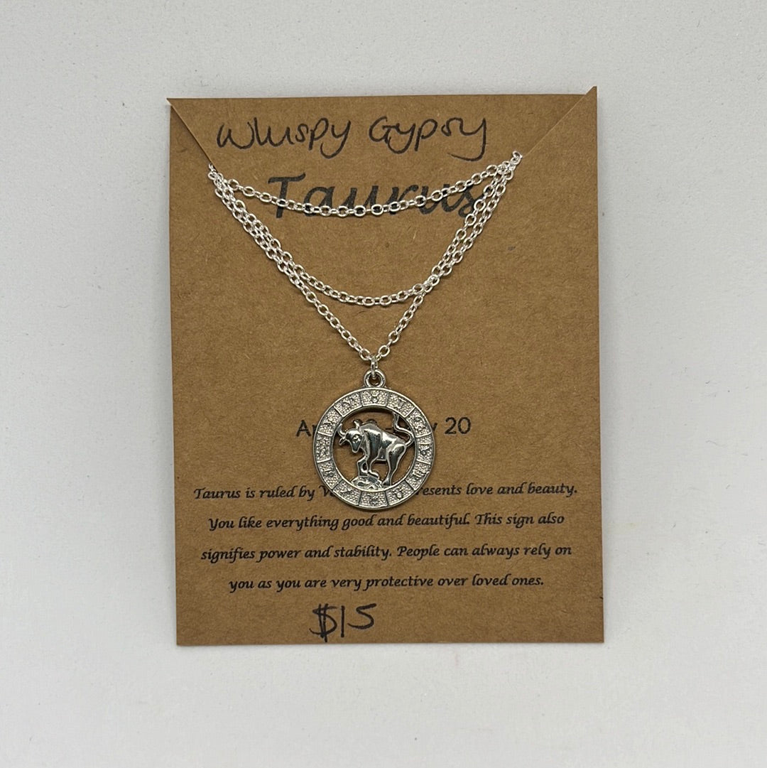 Zodiac Picture Necklace