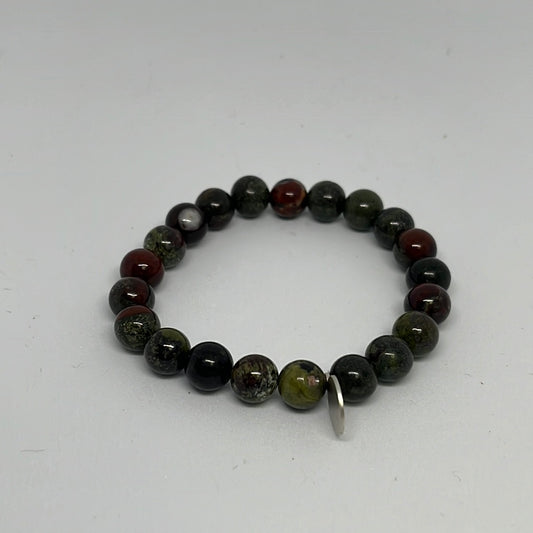 8mm Dragon’s Blood Jasper Bracelets