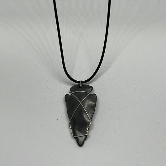 Hematite Arrowhead Necklace