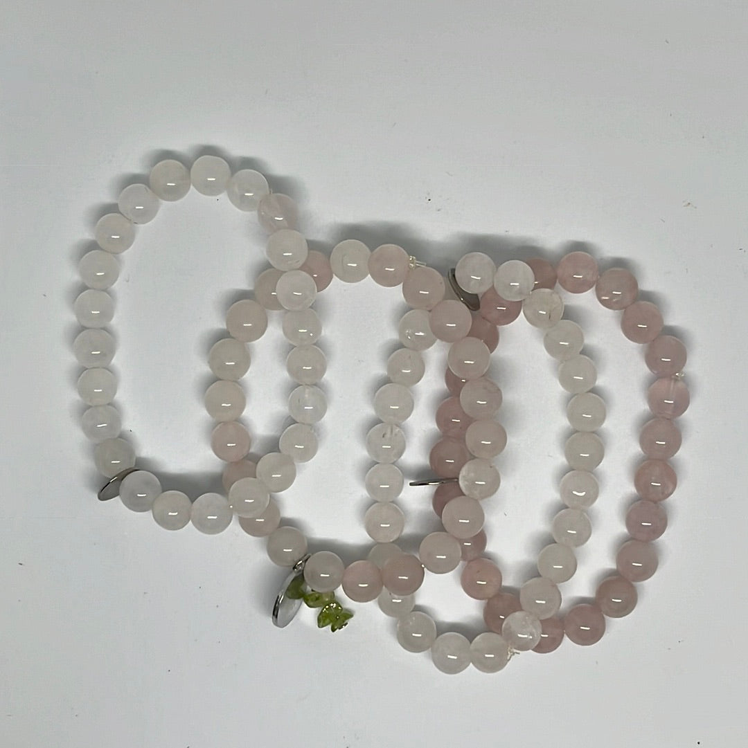 8mm Rose Quartz Bracelet