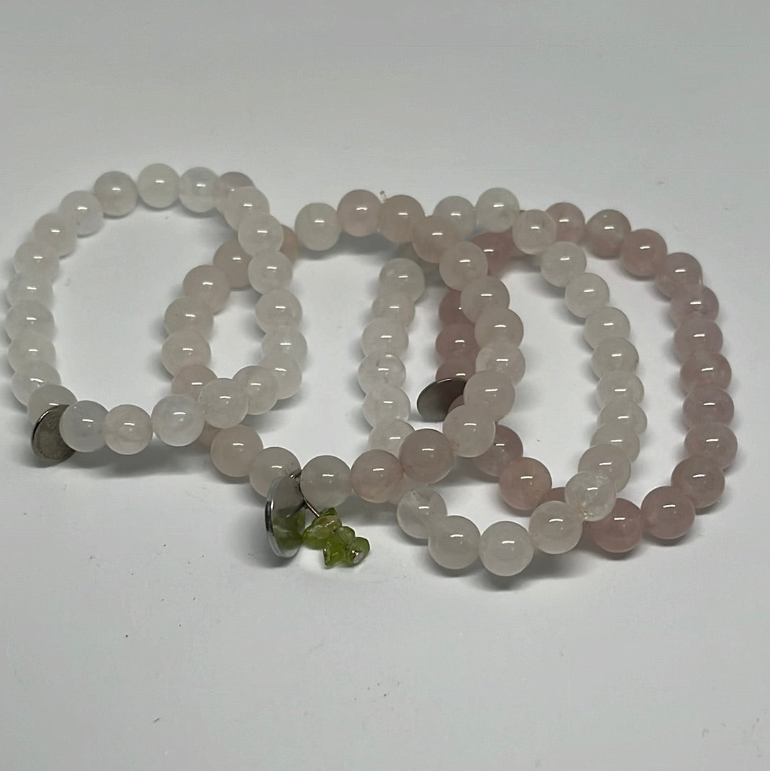 8mm Rose Quartz Bracelet