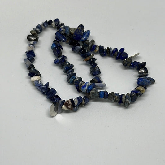 Lapis Lazuli Chip Bracelet