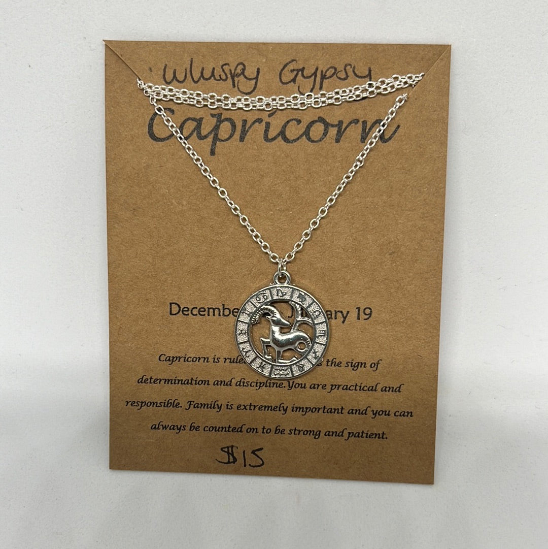 Zodiac Picture Necklace