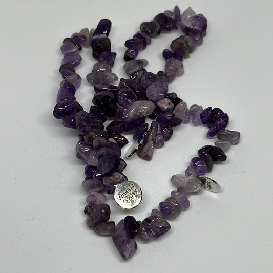 Amethyst Chip Bracelet