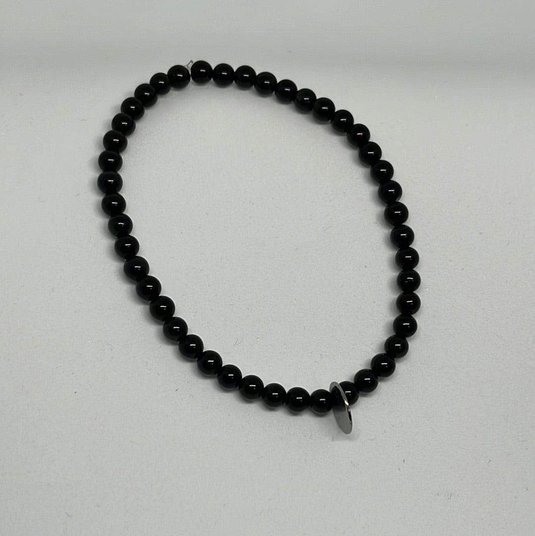 4mm Black Obsidian