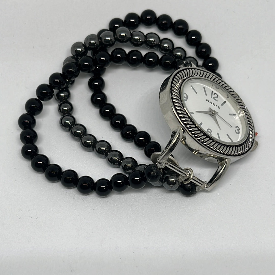 Quartz Watches on Beaded Bracelets