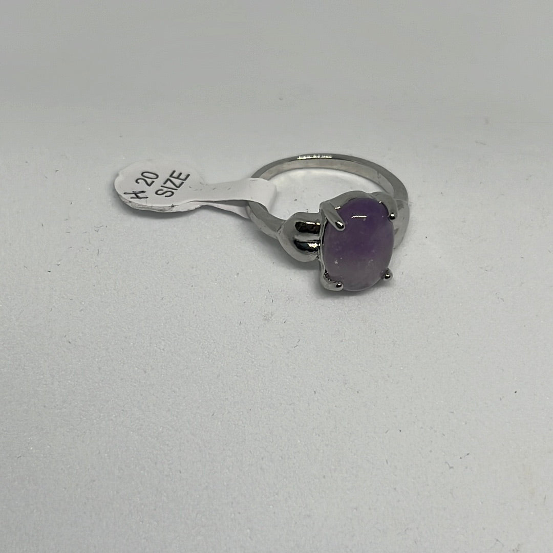 Silver Amethyst Rings