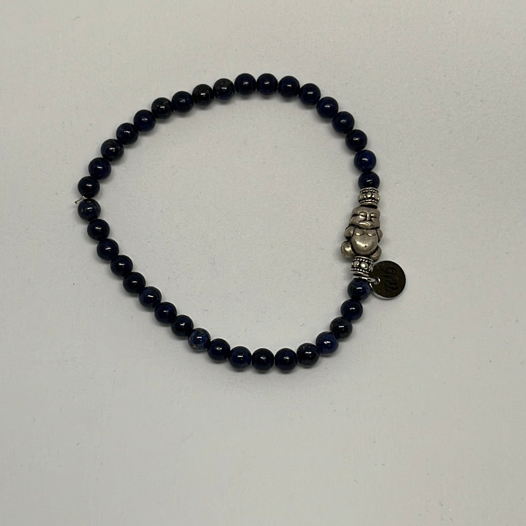 4mm Lapis Lazuli Bracelet