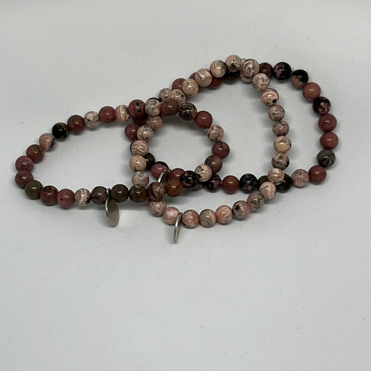 6mm Rhodochrosite Bracelet