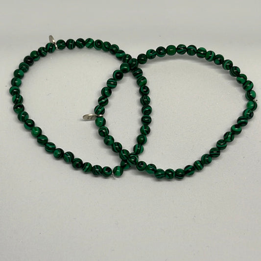 4mm Malachite Bracelet