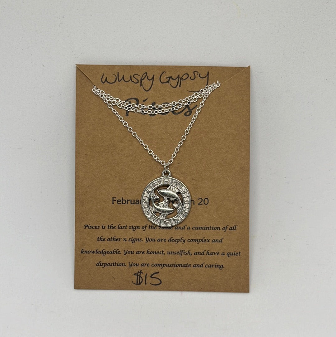 Zodiac Picture Necklace