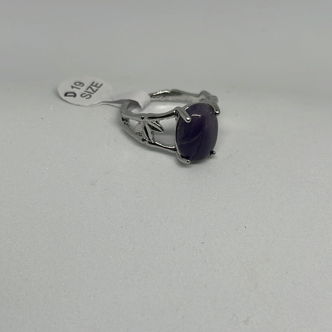 Silver Amethyst Rings