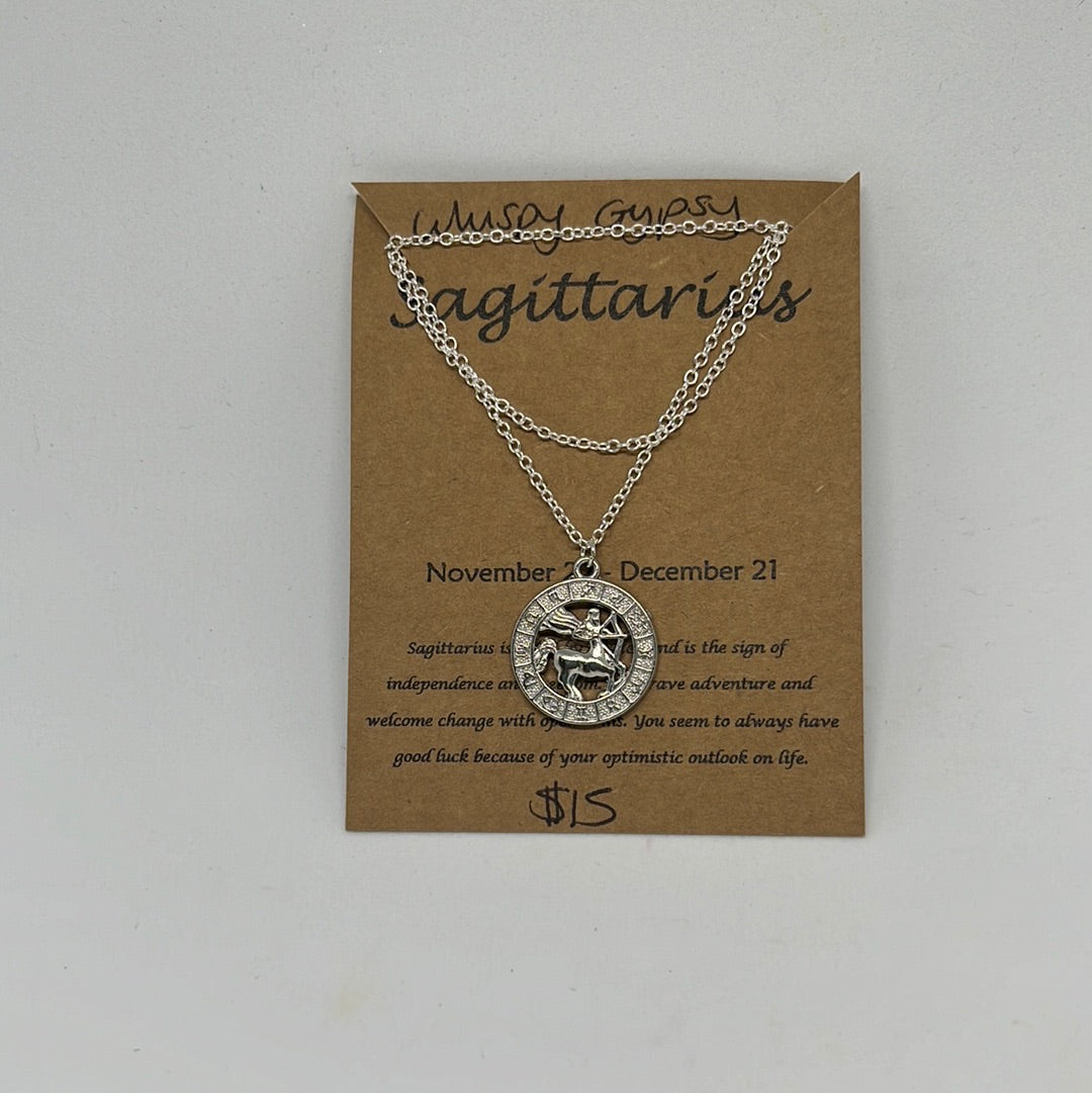 Zodiac Picture Necklace