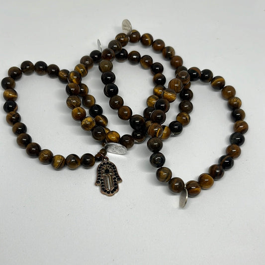 8mm Tiger's Eye Bracelet