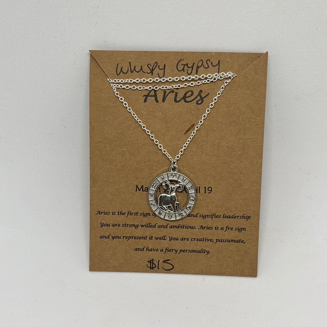 Zodiac Picture Necklace