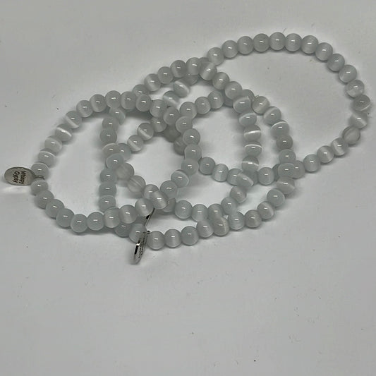 6mm Selenite Bracelet