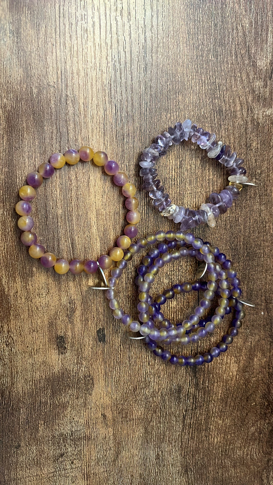 6mm Ametrine Bracelet