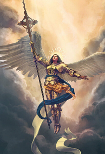 archangel-uriel-in-the-sky