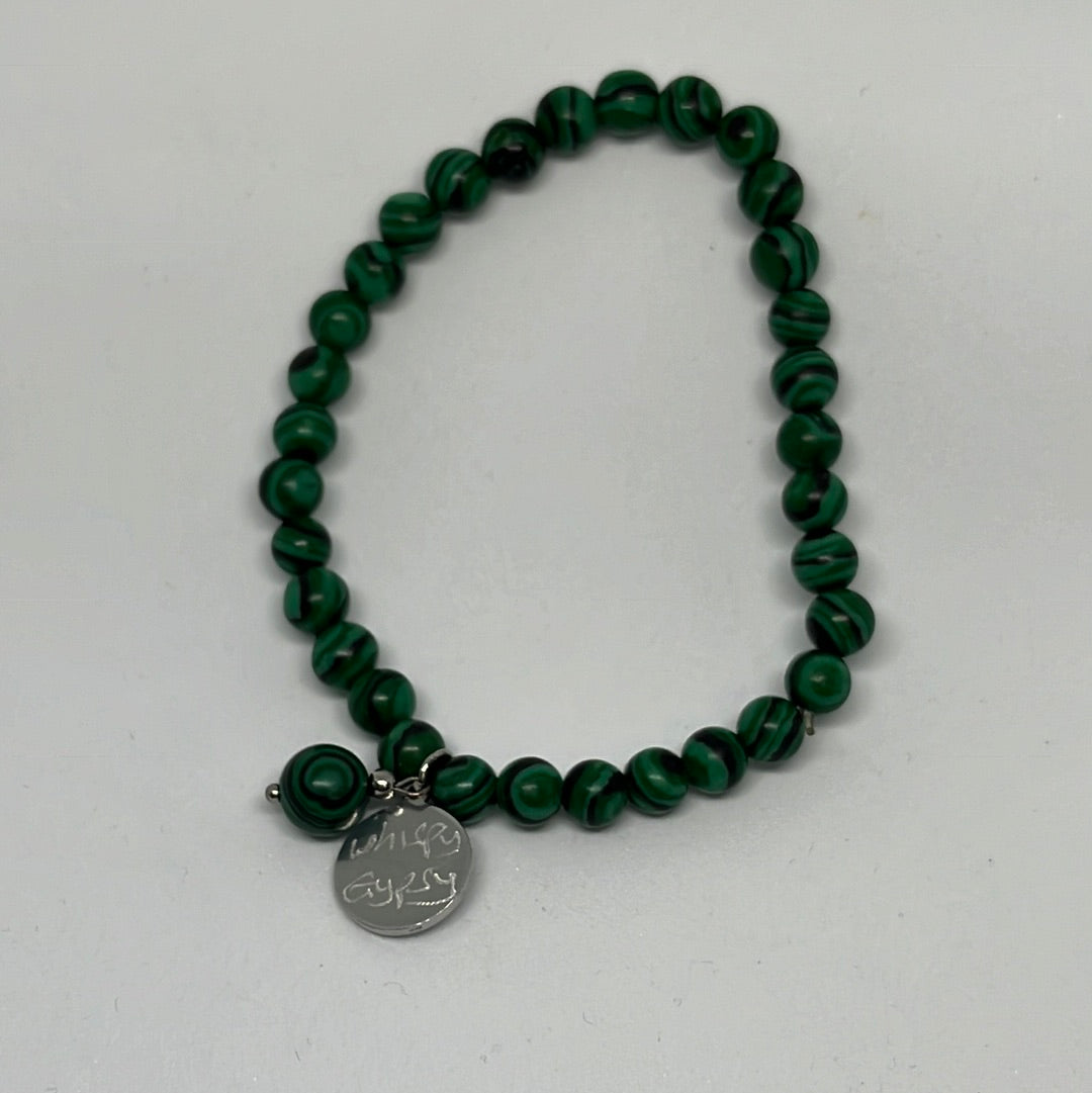 6mm Malachite Bracelet