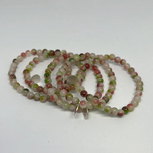 6mm Watermelon Tourmaline Bracelet