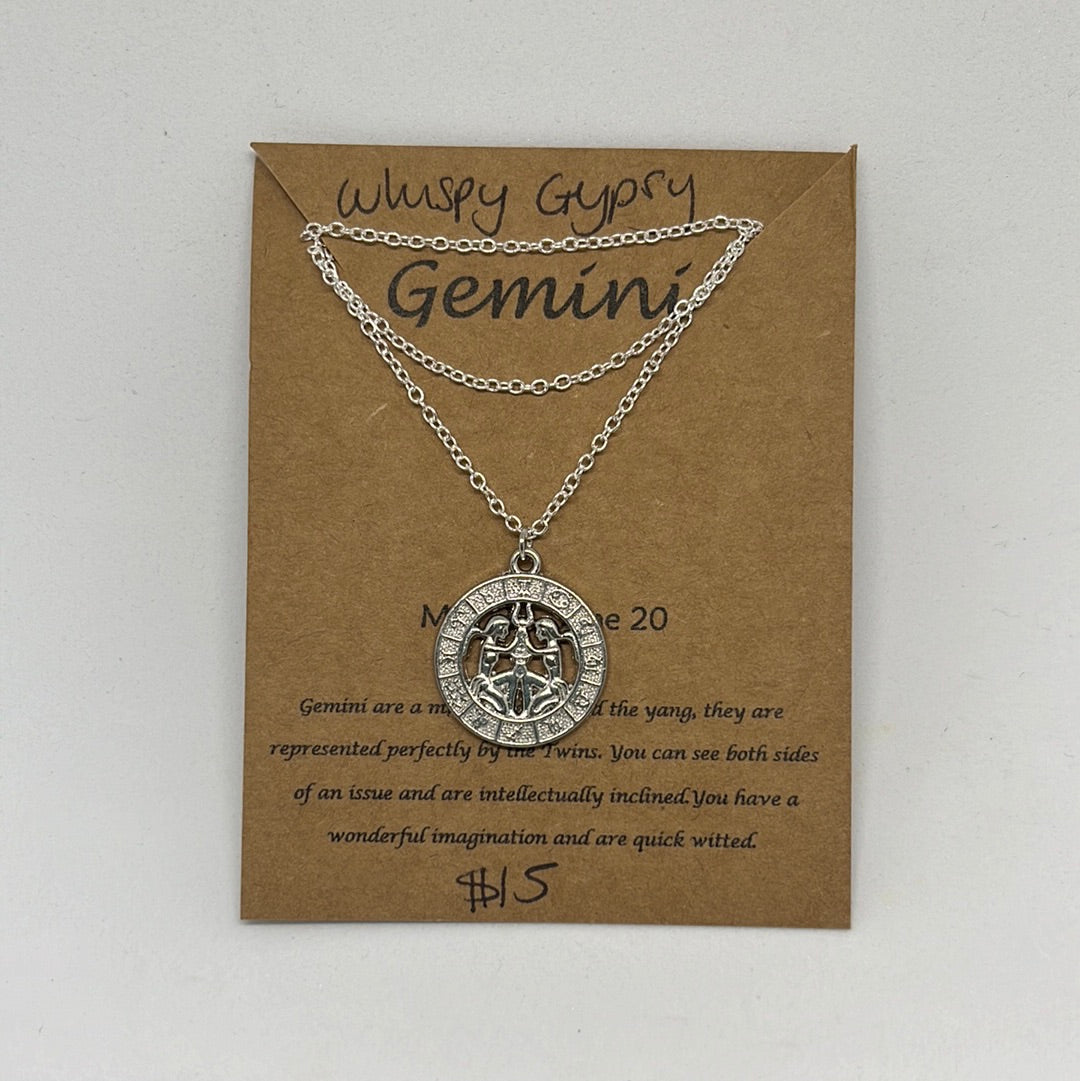 Zodiac Picture Necklace