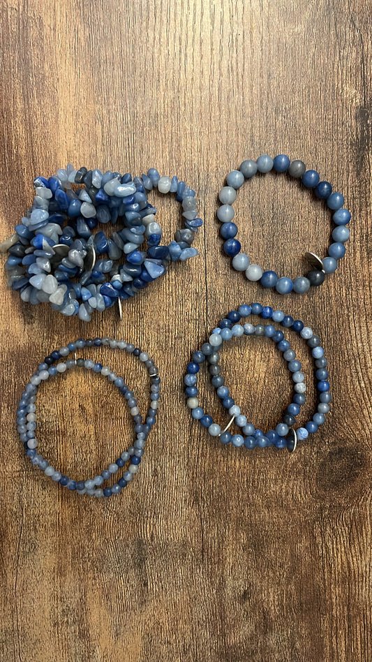 4mm Blue Aventurine Bracelets