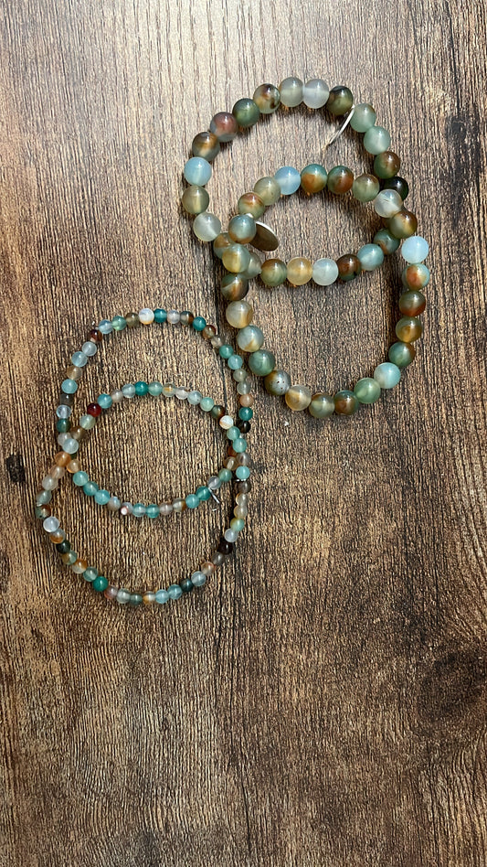 4mm Bornite (Peacock Ore) Bracelets