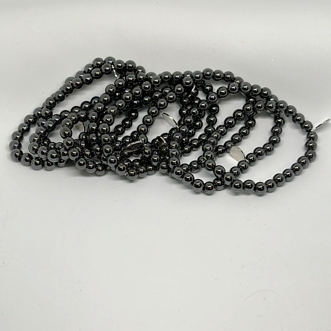 6mm Hematite Bracelet