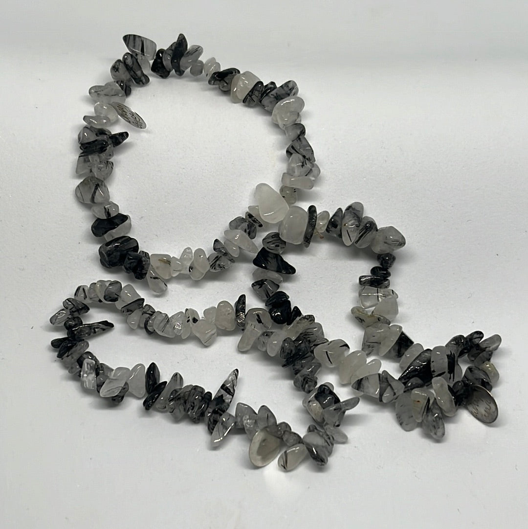 Tourmaline Quartz Chip Bracelet