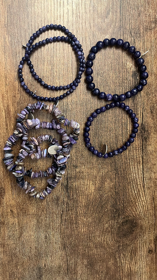 4mm Charoite Bracelets