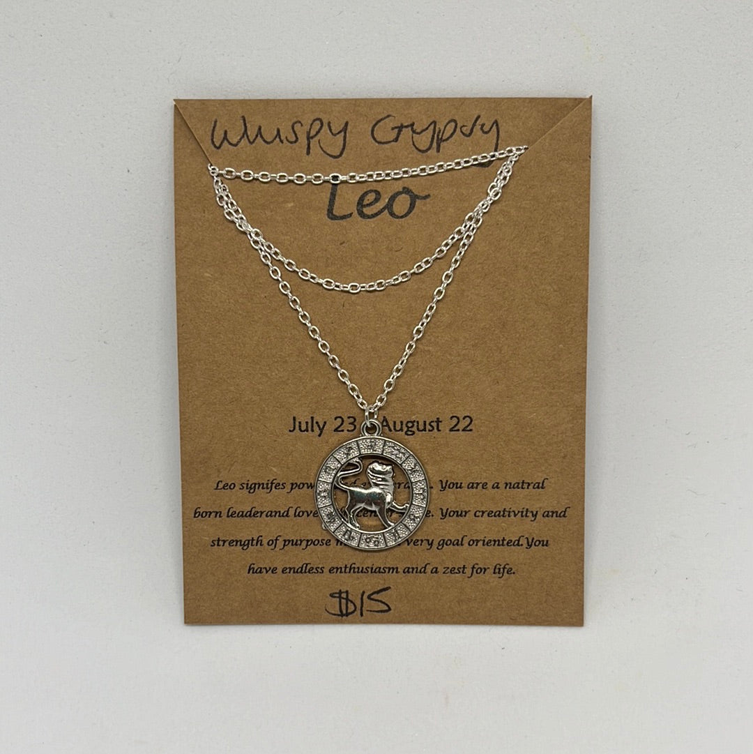 Zodiac Picture Necklace