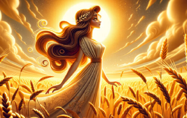 goddess-demeter-in-corn-field