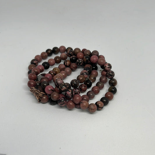 8mm Rhodonite Bracelet