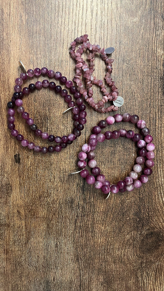 6mm Elbaite Bracelets