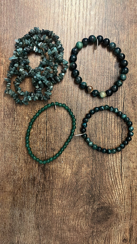 4mm Emerald Bracelets