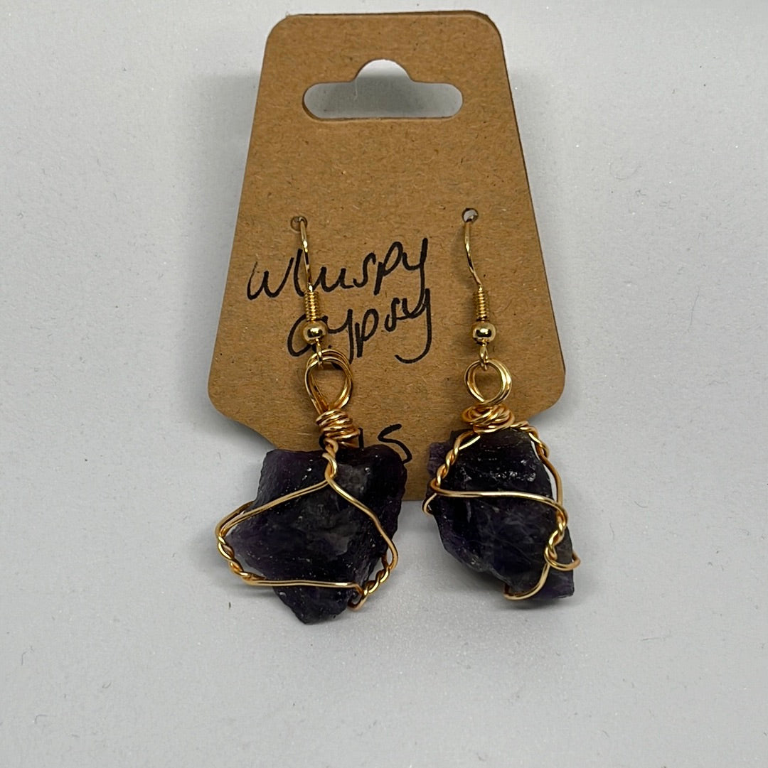 Chunky Crystal Earrings