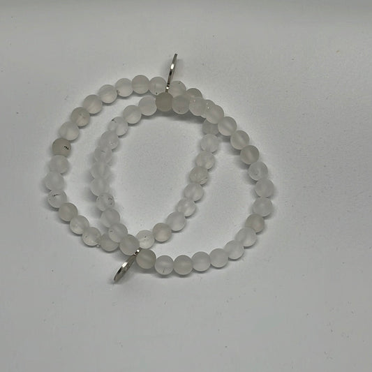 6mm Clear Quartz Bracelet