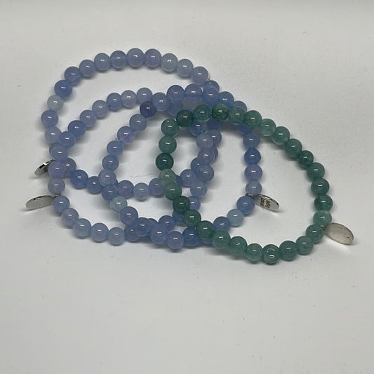 6mm Aquamarine Bracelet