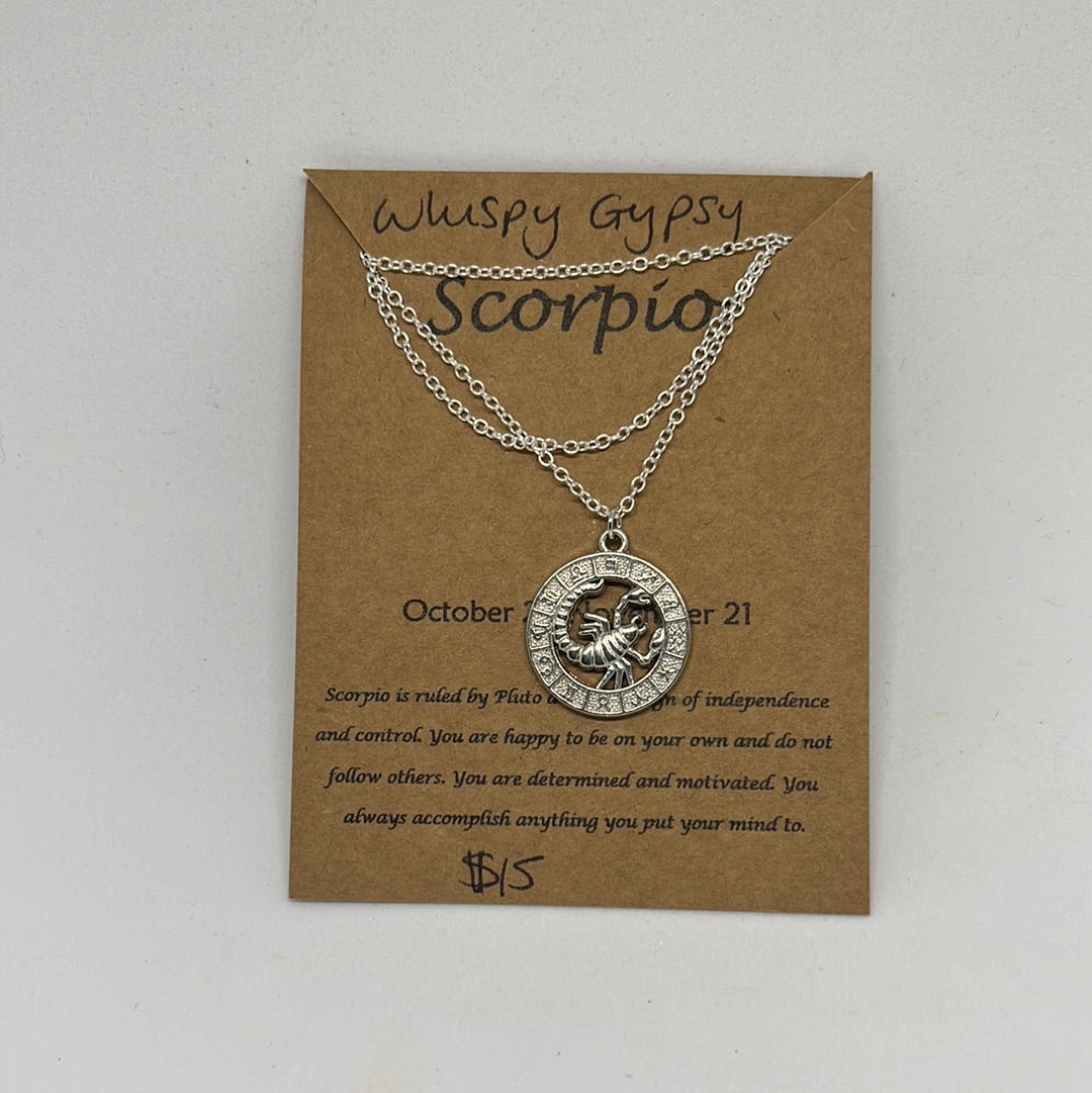 Zodiac Picture Necklace