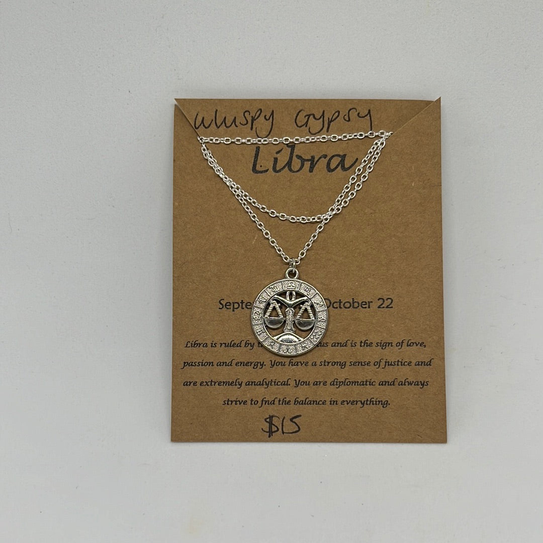 Zodiac Picture Necklace