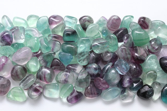 fluorite polished stones