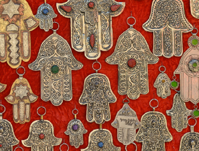 Hamsa hand charms