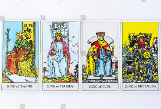 Kings in tarot